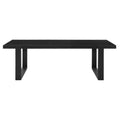 Yves Dining Table Black Wood