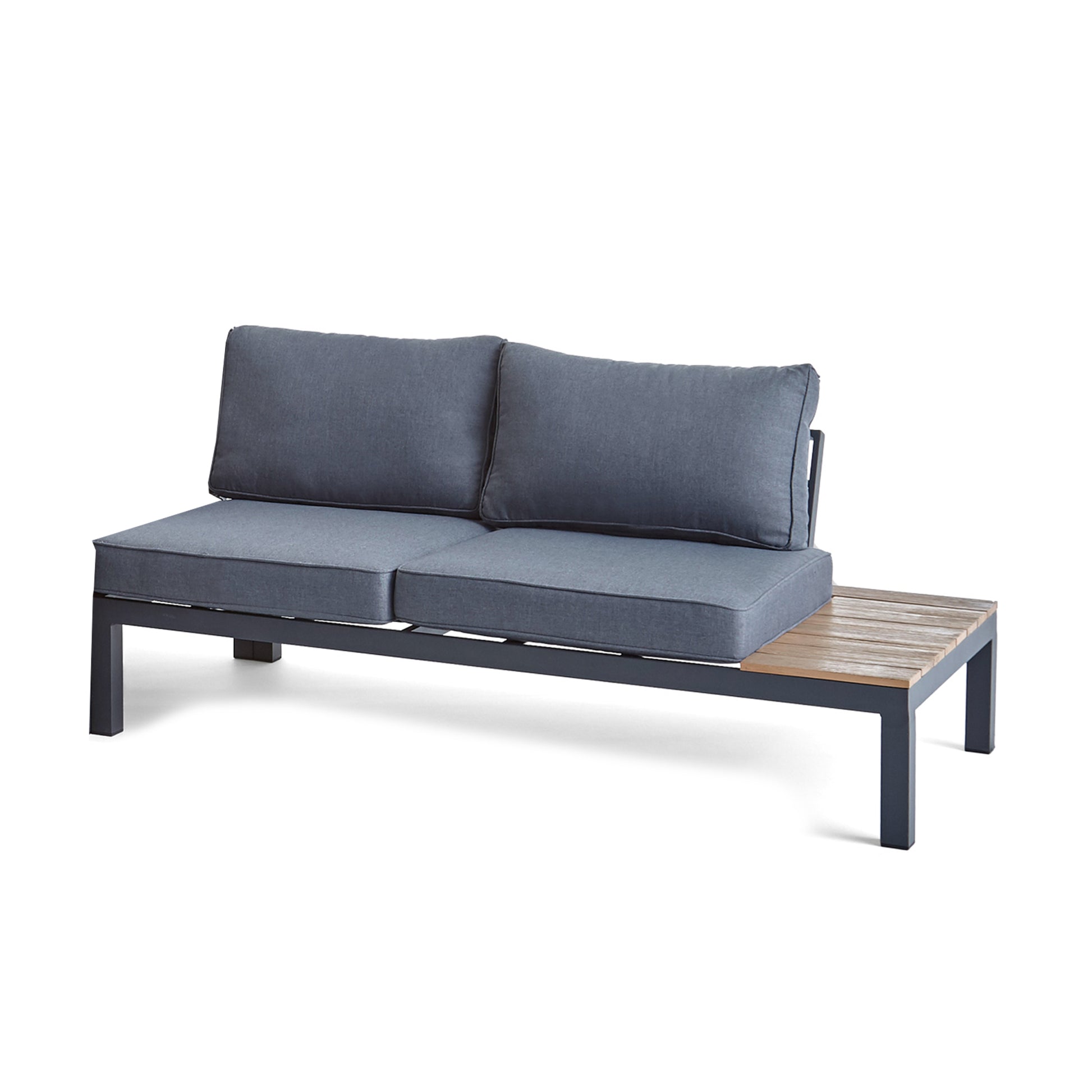 Eldon Sofa Seater Right Side Grey Fabric