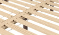 Nix Full Platform Bed Natural Dark Brown Full Dark Brown Wood