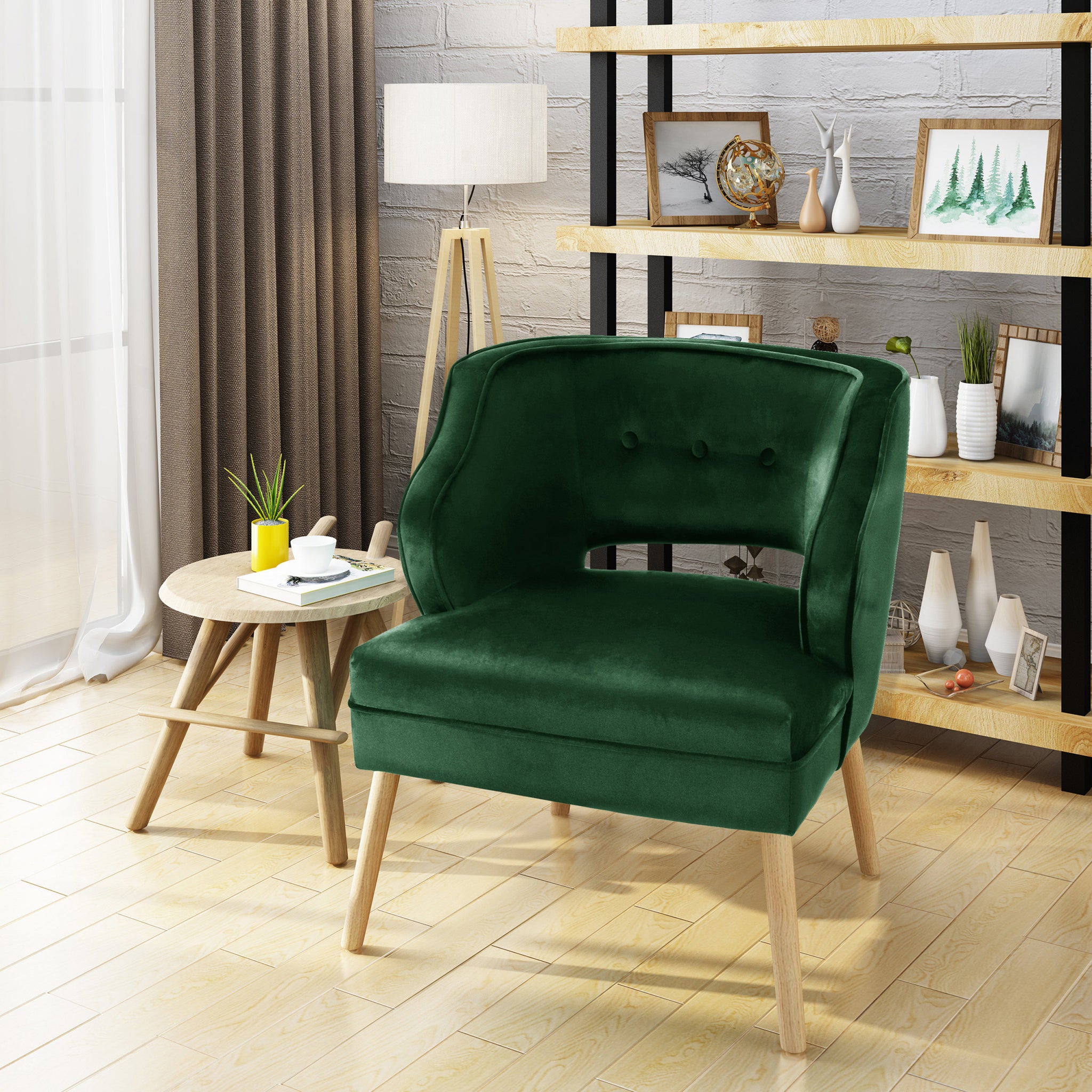 Chair Emerald Velvet