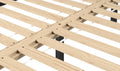 Nix Queen Platform Bed Black Queen Black Wood