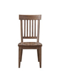 Riverdale Side Chair Set Of 2 Driftwood Dark Brown Wood