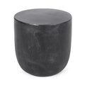 End Table Matte Black Magnesium Oxide