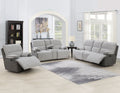 Cyprus Recliner Chair Gray Gray Fabric