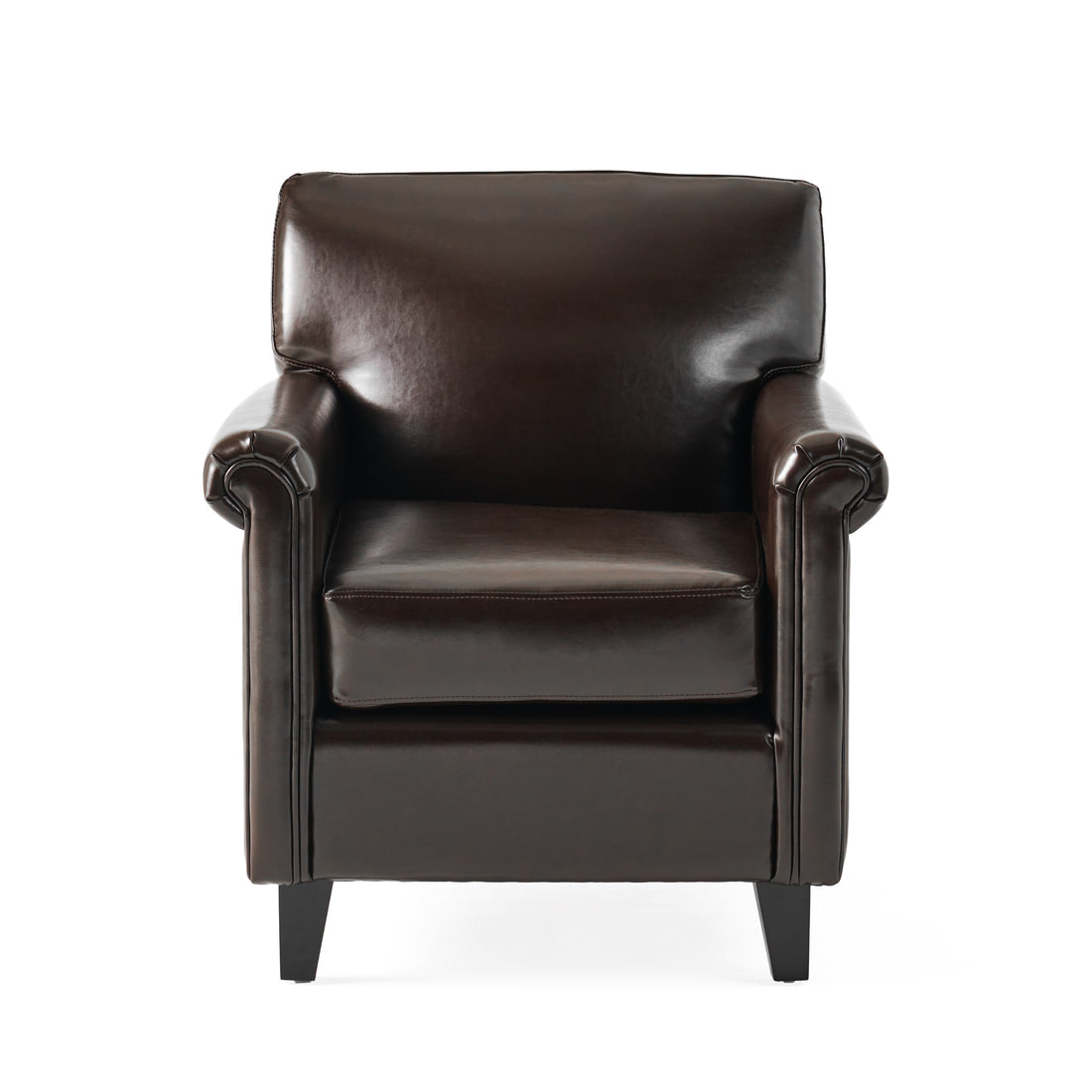 Bristol Club Chair Chocolate Pu