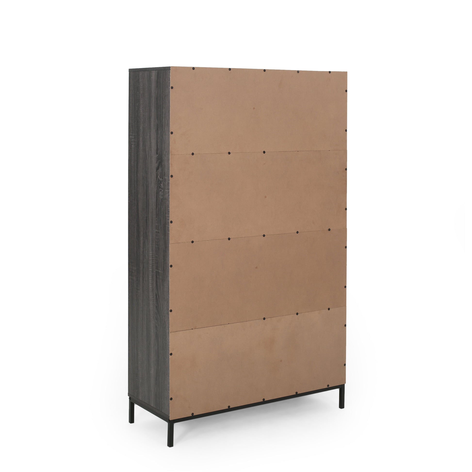 Cube Unit Bookcase Grey Mdf