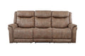 Morrison 3 Piece Living Room Set Camel Light Brown Wood