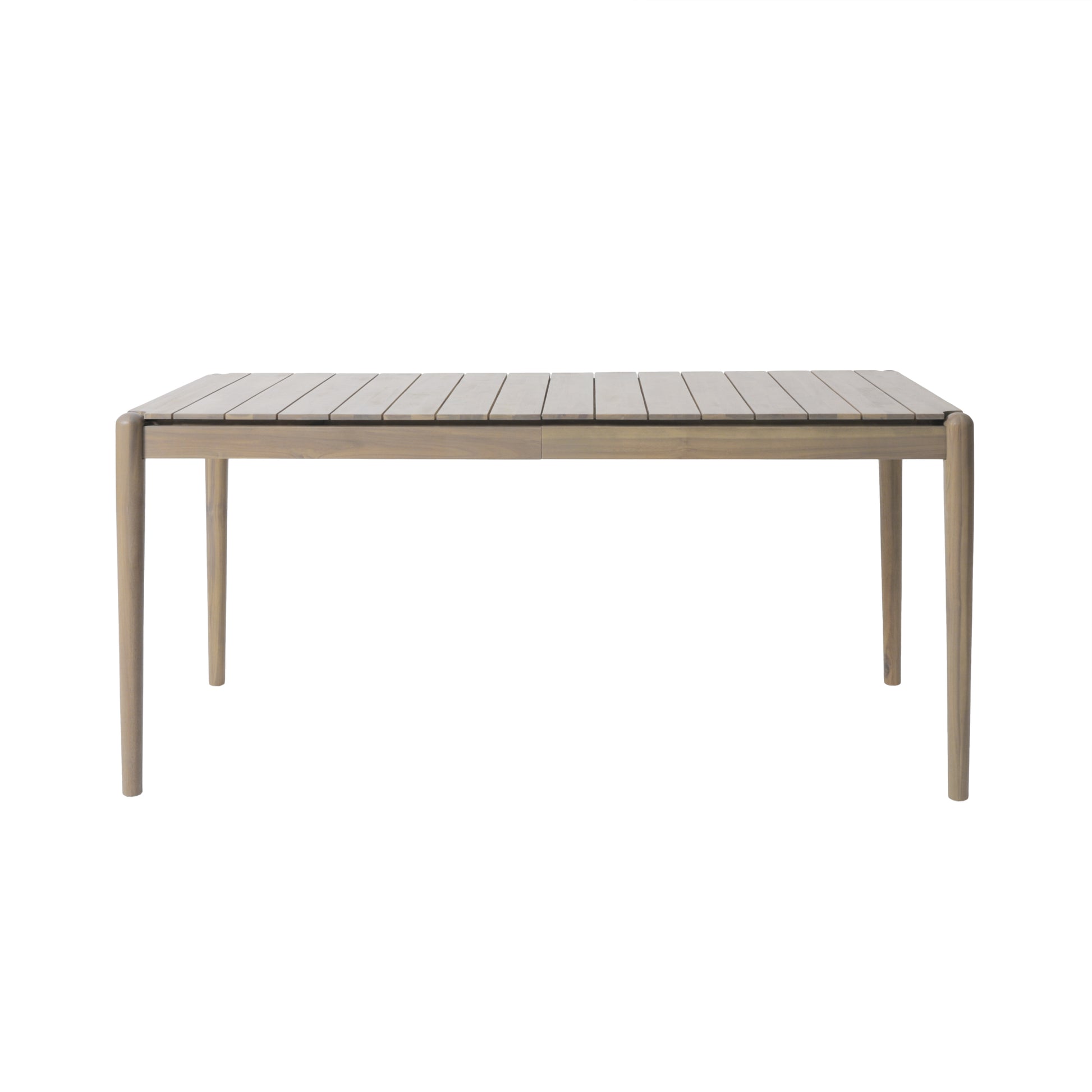 Dining Table, 68.25 "W X 33.5 "D X 30.5 "H, Light Ash Brown Acacia Wood