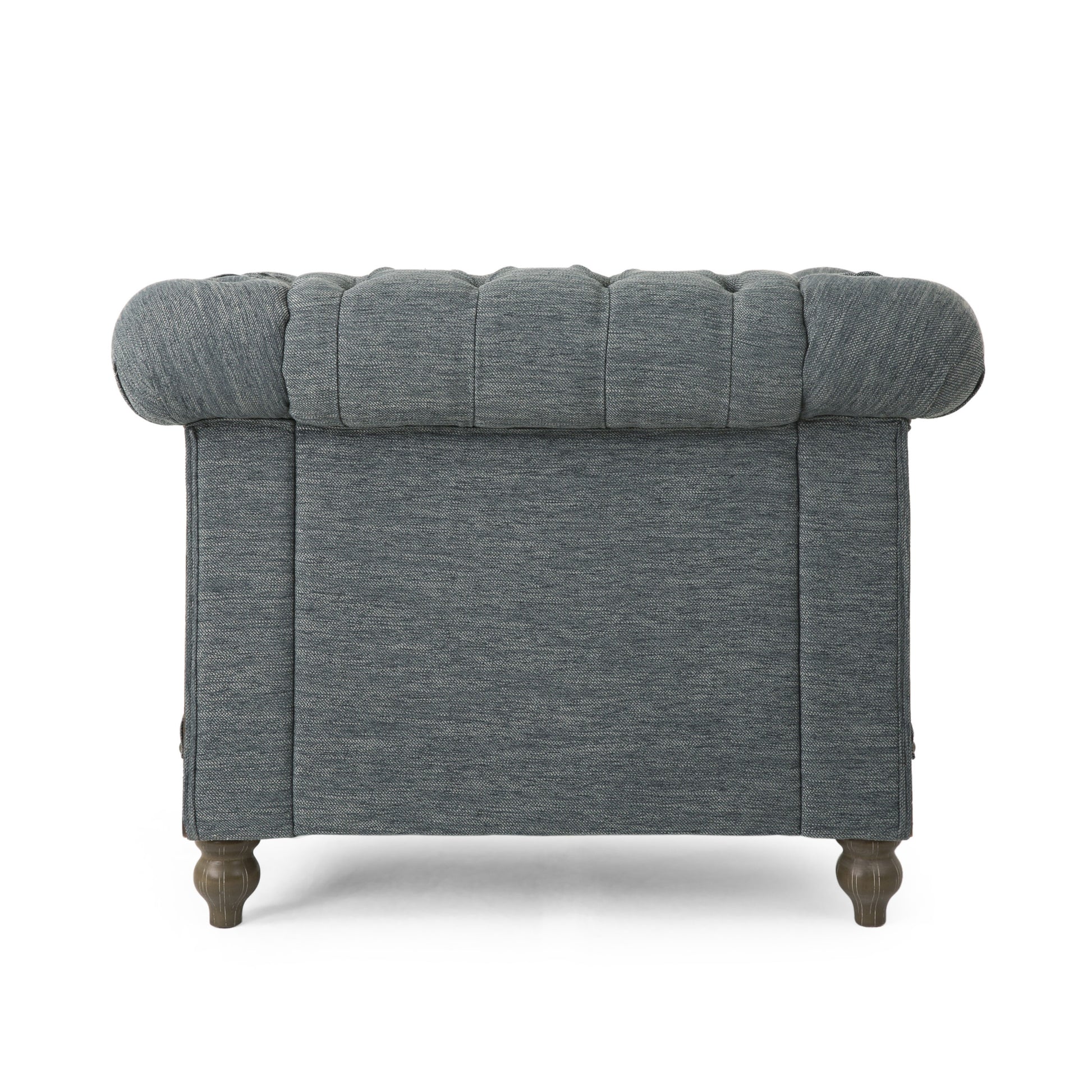 Club Chair Charcoal Fabric