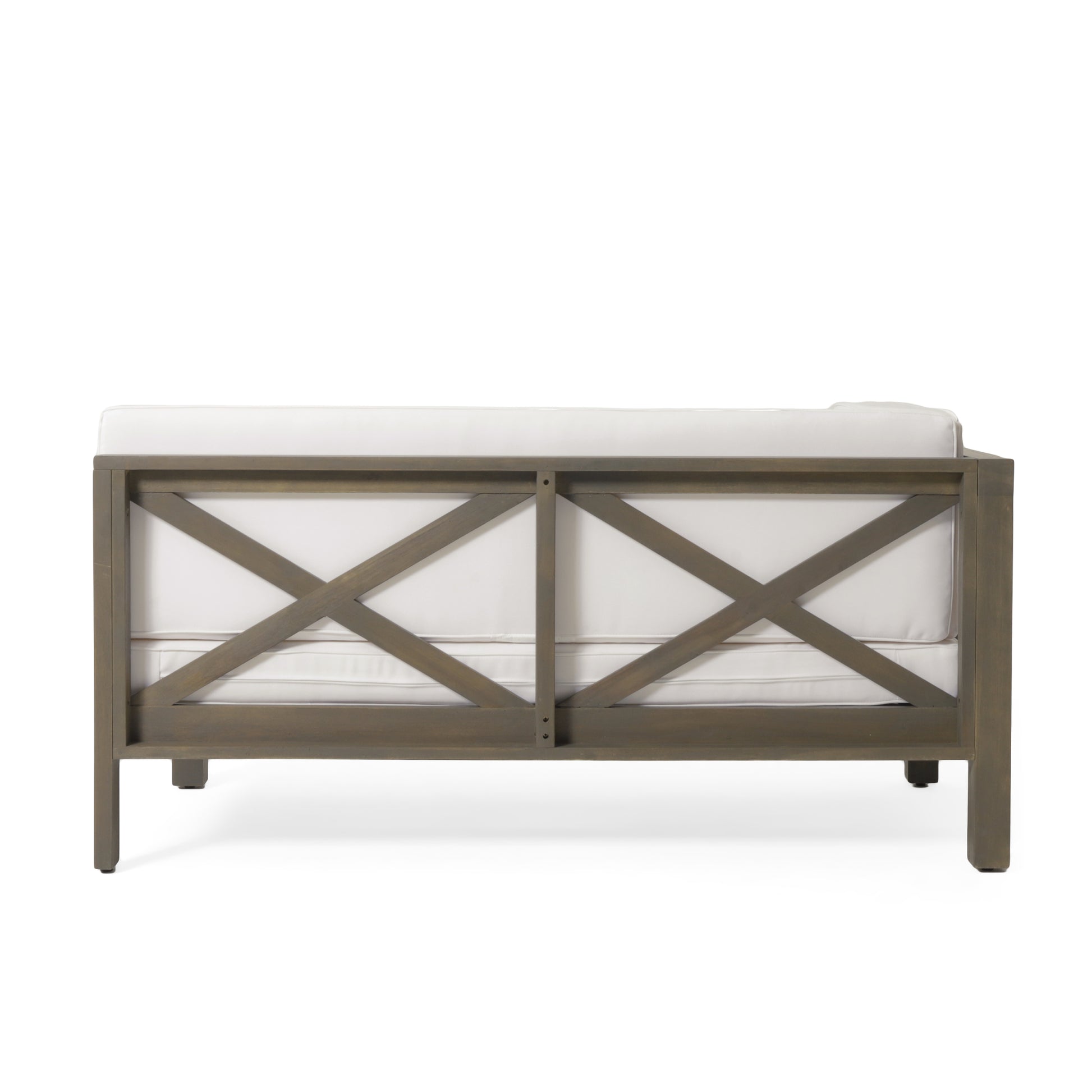 Brava X Back Corner Bench L With Coffee Tablewhite White Acacia Wood