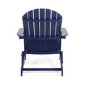 Malibu Adirondack Chair Blue Acacia Wood