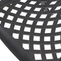 Cayman Arch Mesh I Chair Set Of 2 Black Aluminium