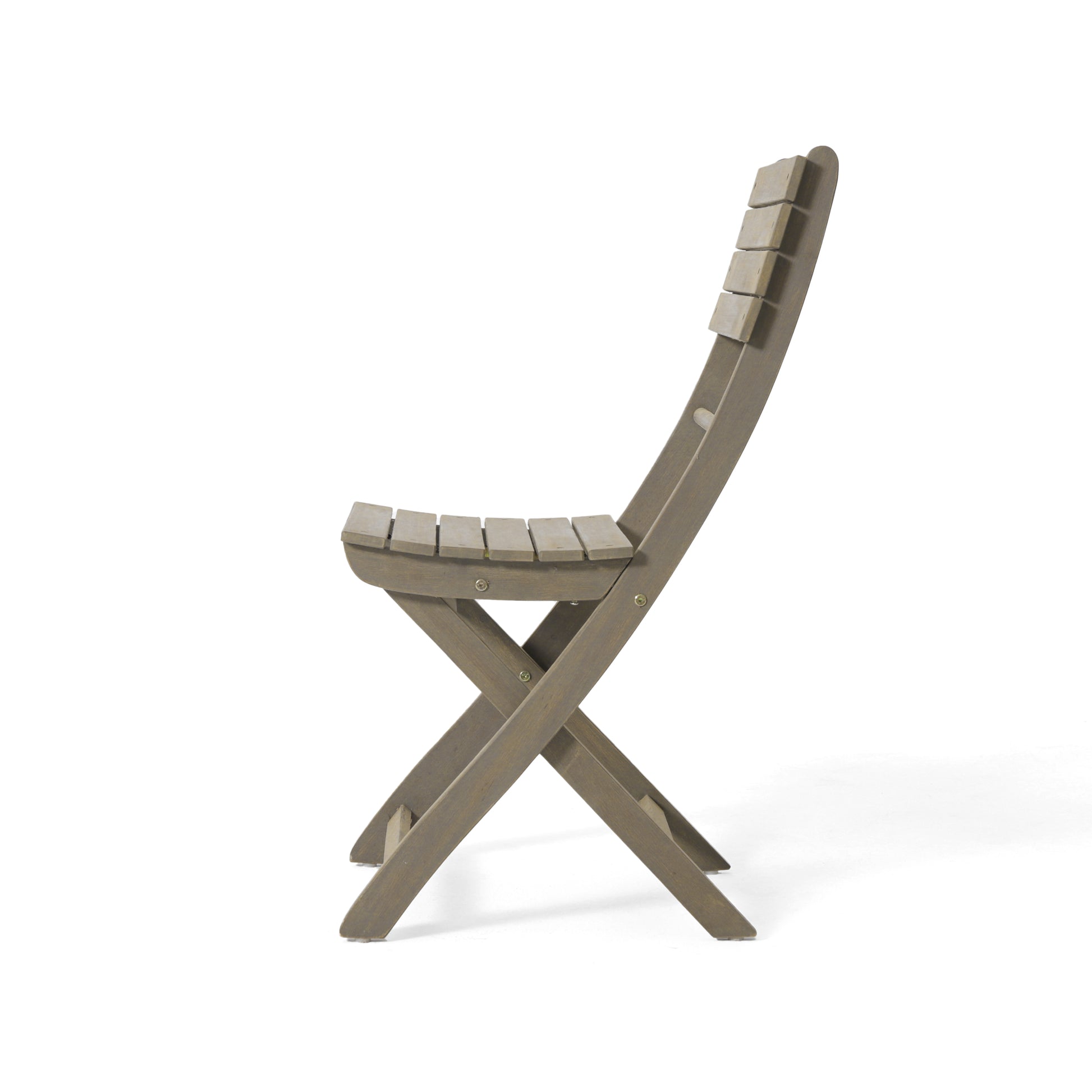 Positano Foldable Chair Grey Acacia Wood