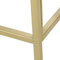 Console Table Gold Mdf Metal