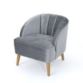 Chair Pewter Altay Velvet