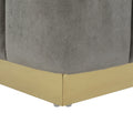 Ottoman Grey Velvet