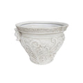 Largo Planter Antique White Magnesium Oxide