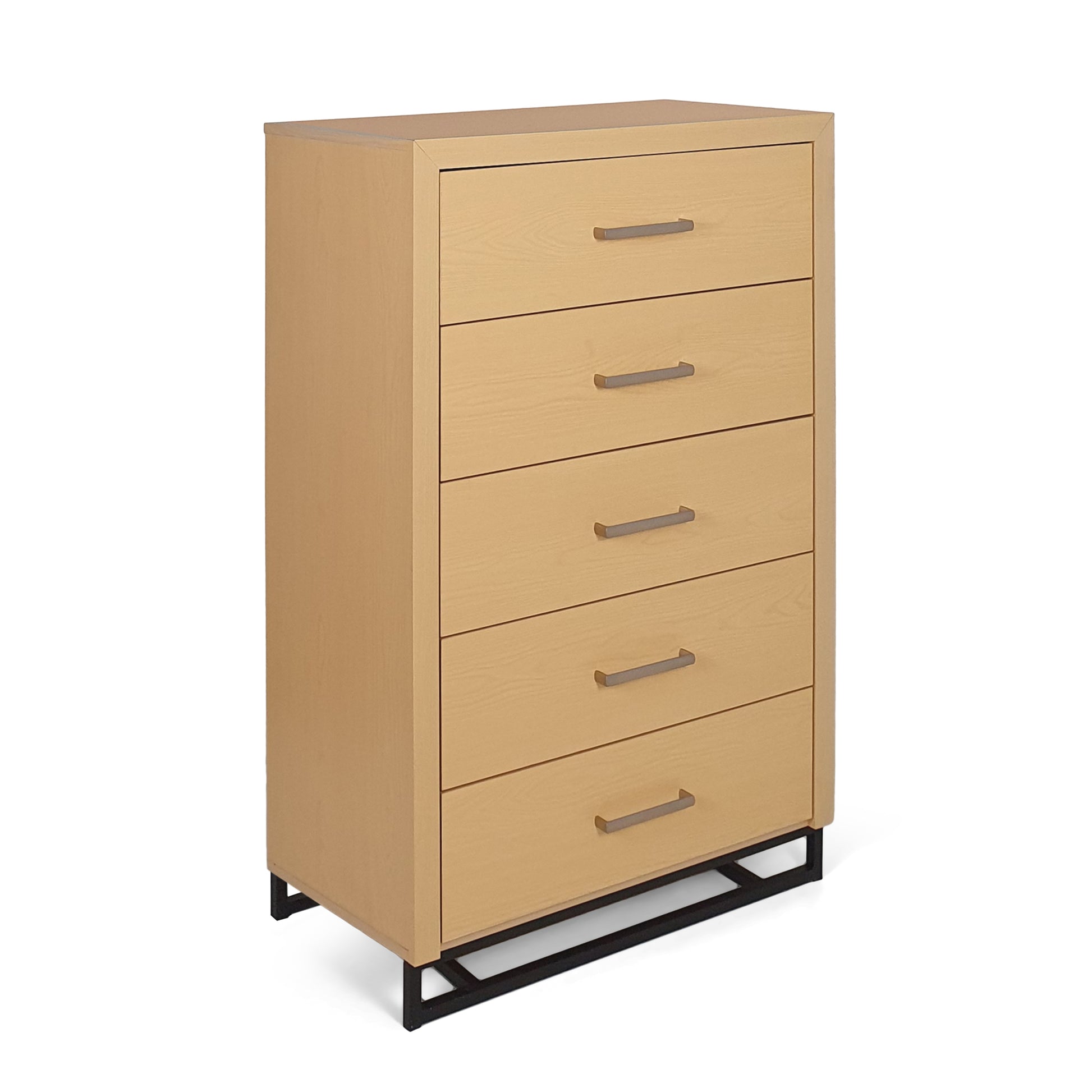 5 Drawer Chest Natural Mdf