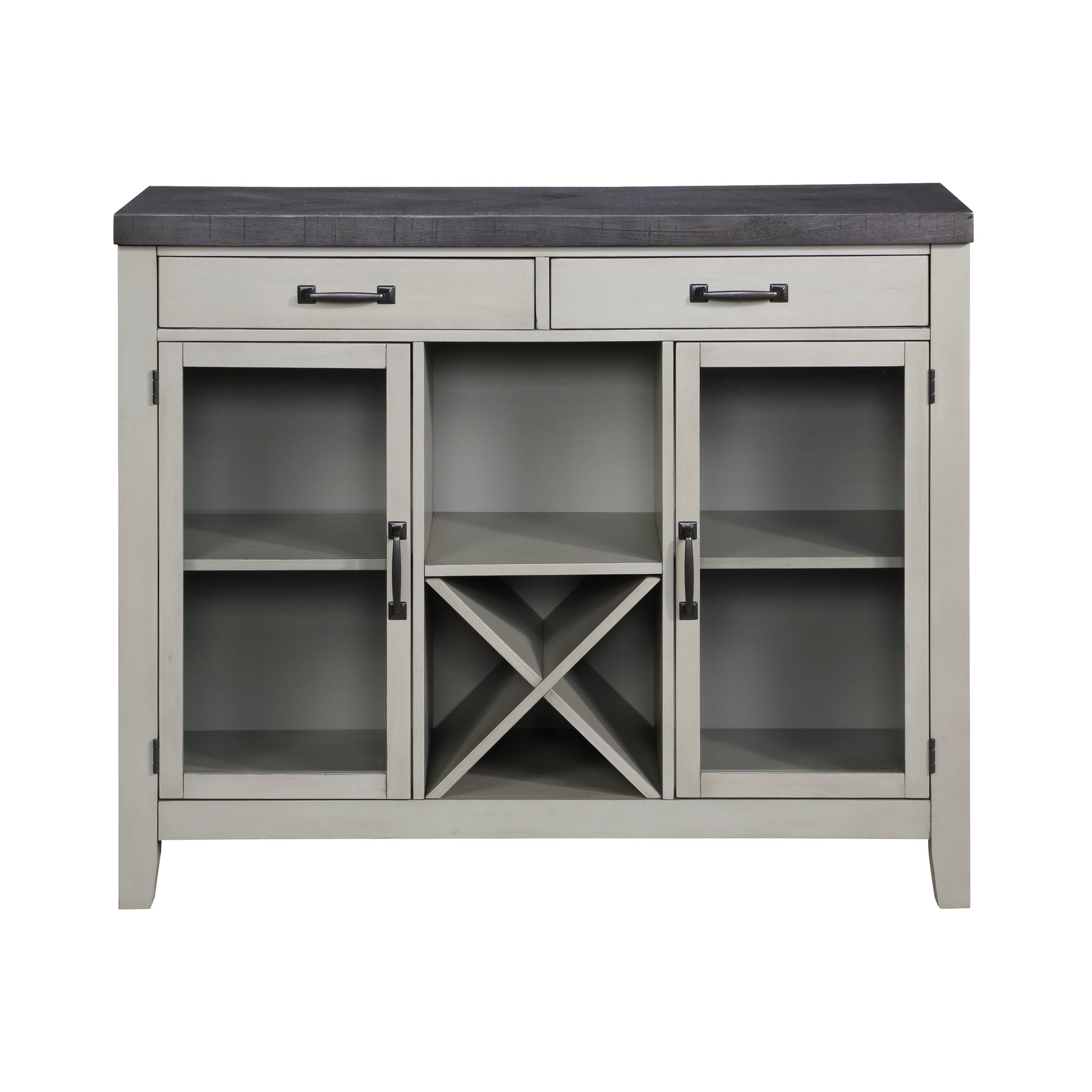 Hyland Server Dark Gray Dark Gray Wood