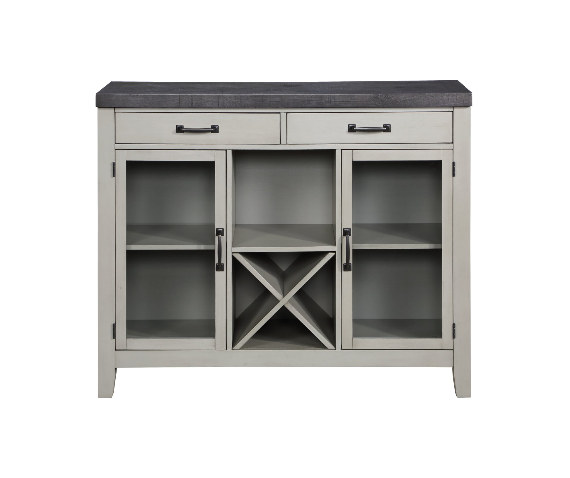 Hyland Server Dark Gray Dark Gray Wood