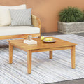 Loft Coffee Table Brown Acacia Wood