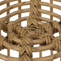 Elaine Side Table Light Brown Rattan