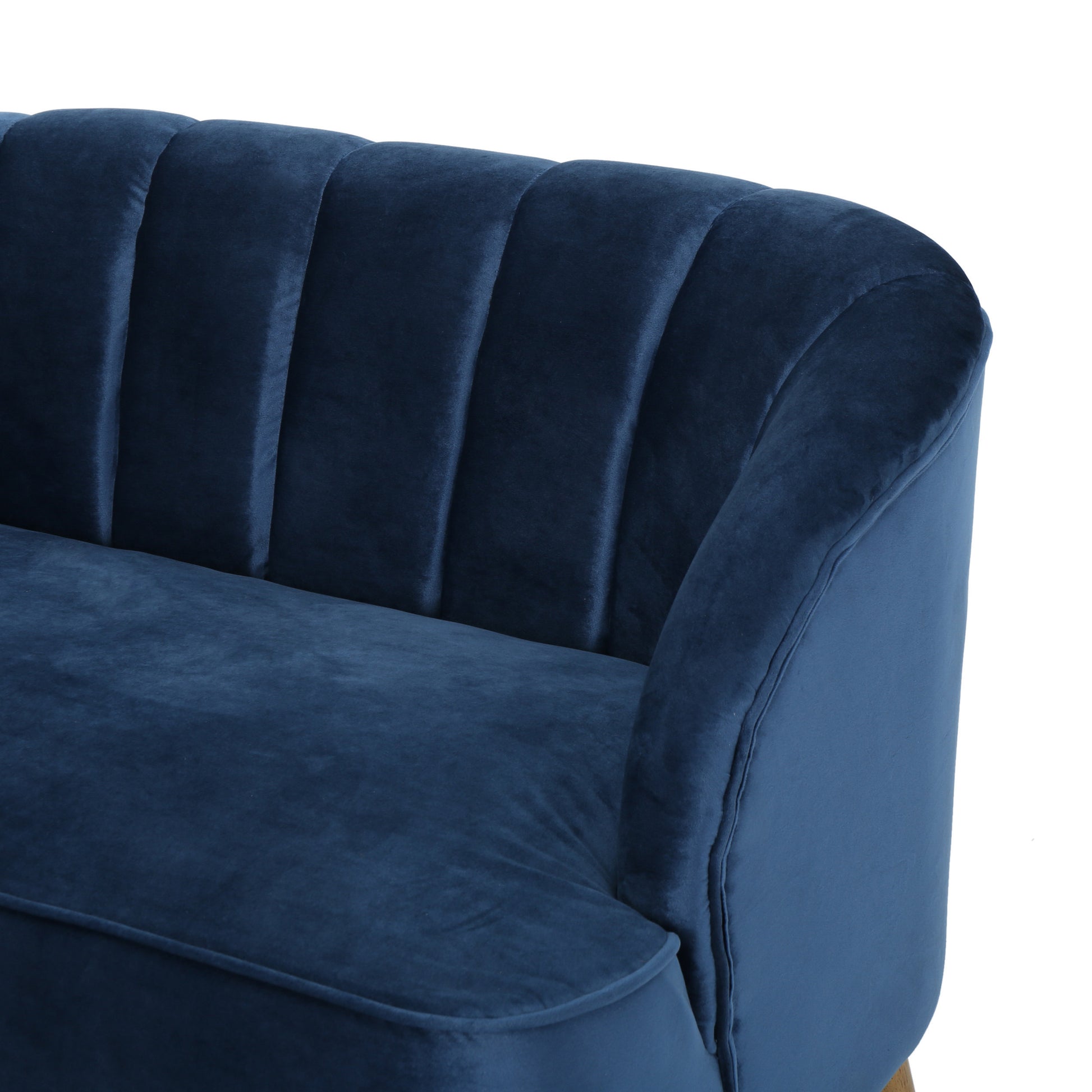 Seat Navy Blue Velvet