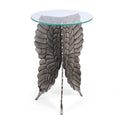 Fairy Table Clear Antique Nickel Aluminium