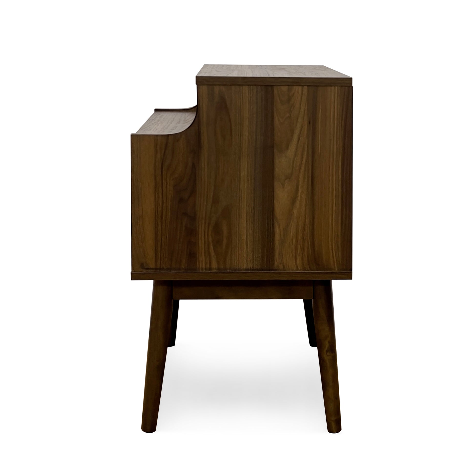 Disa 1 Drawer Nightstand Walnut Mdf