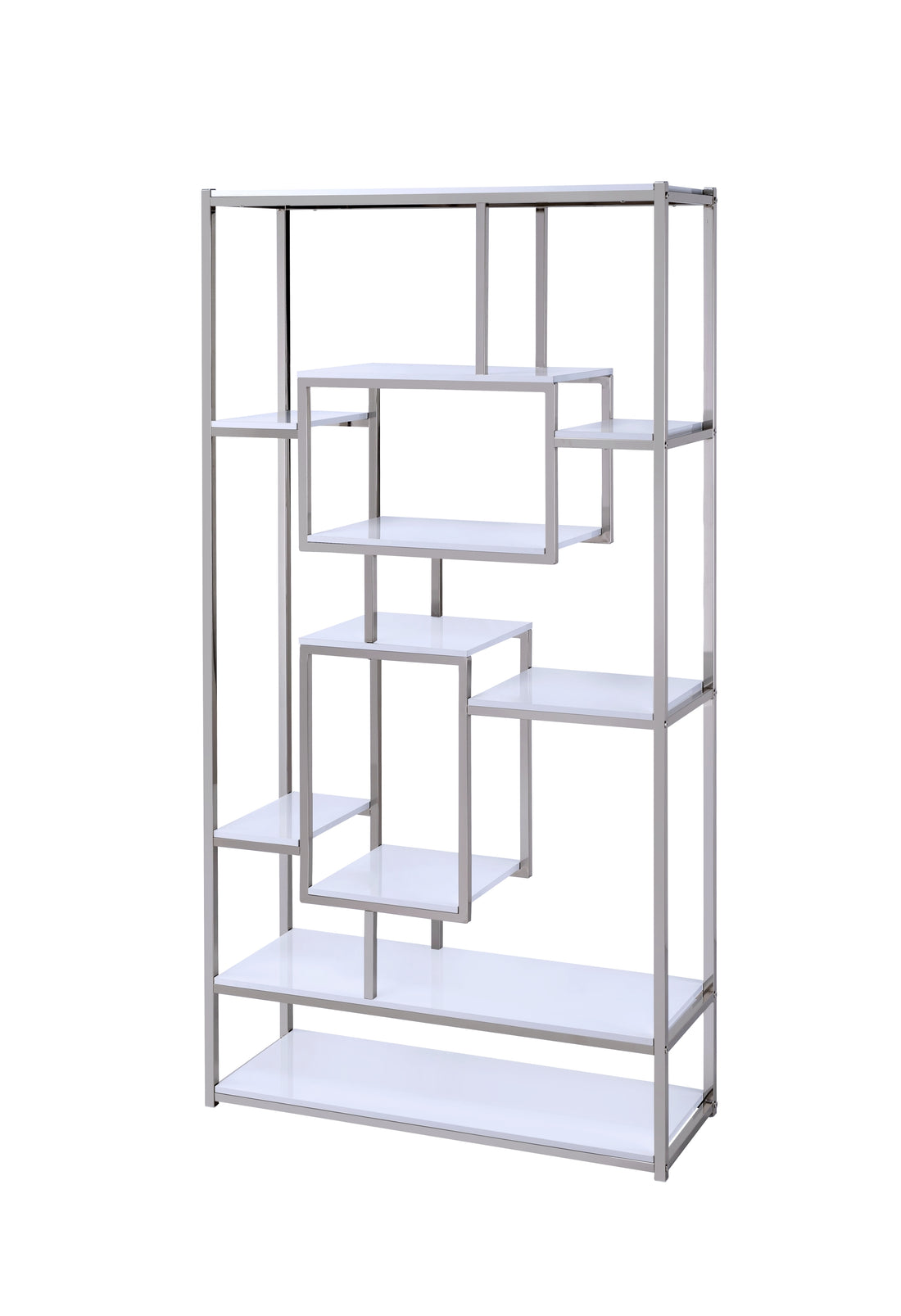 Alize Bookcase White White Iron