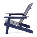 Malibu Adirondack Chair Blue Acacia Wood