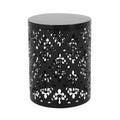 Metal S 2 End Table Black Iron