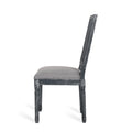 Dining Chair Grey Fabric