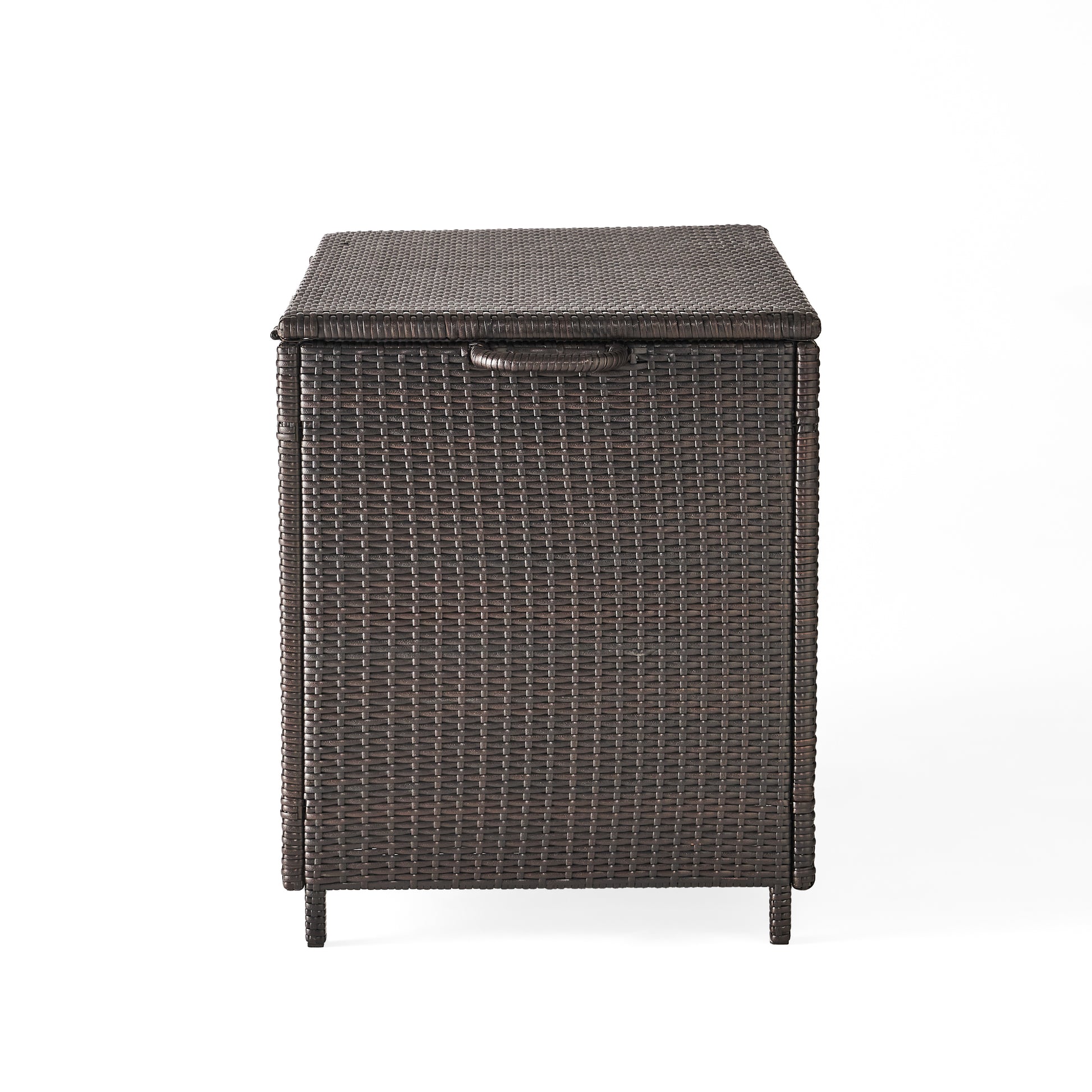 Blake Wicker Cushion Box Brown Multi Rattan