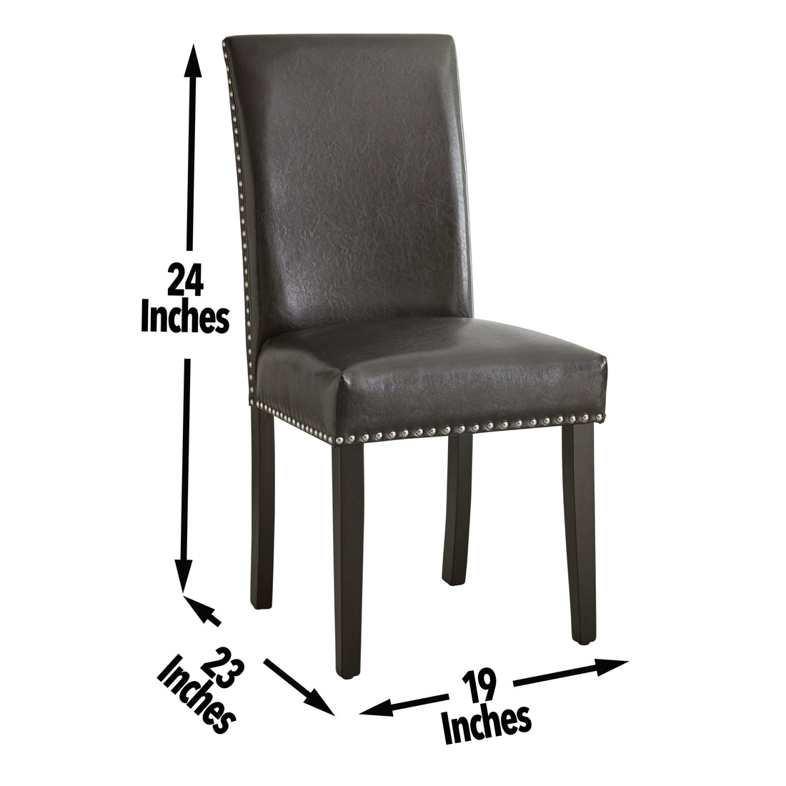 Verano 5 Piece Dining Set Dark Gray Dark Gray Wood