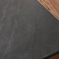 Caspian Square End Table Brown Brown Wood
