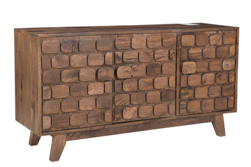 Darby Accent Server Dark Brown Dark Brown Wood