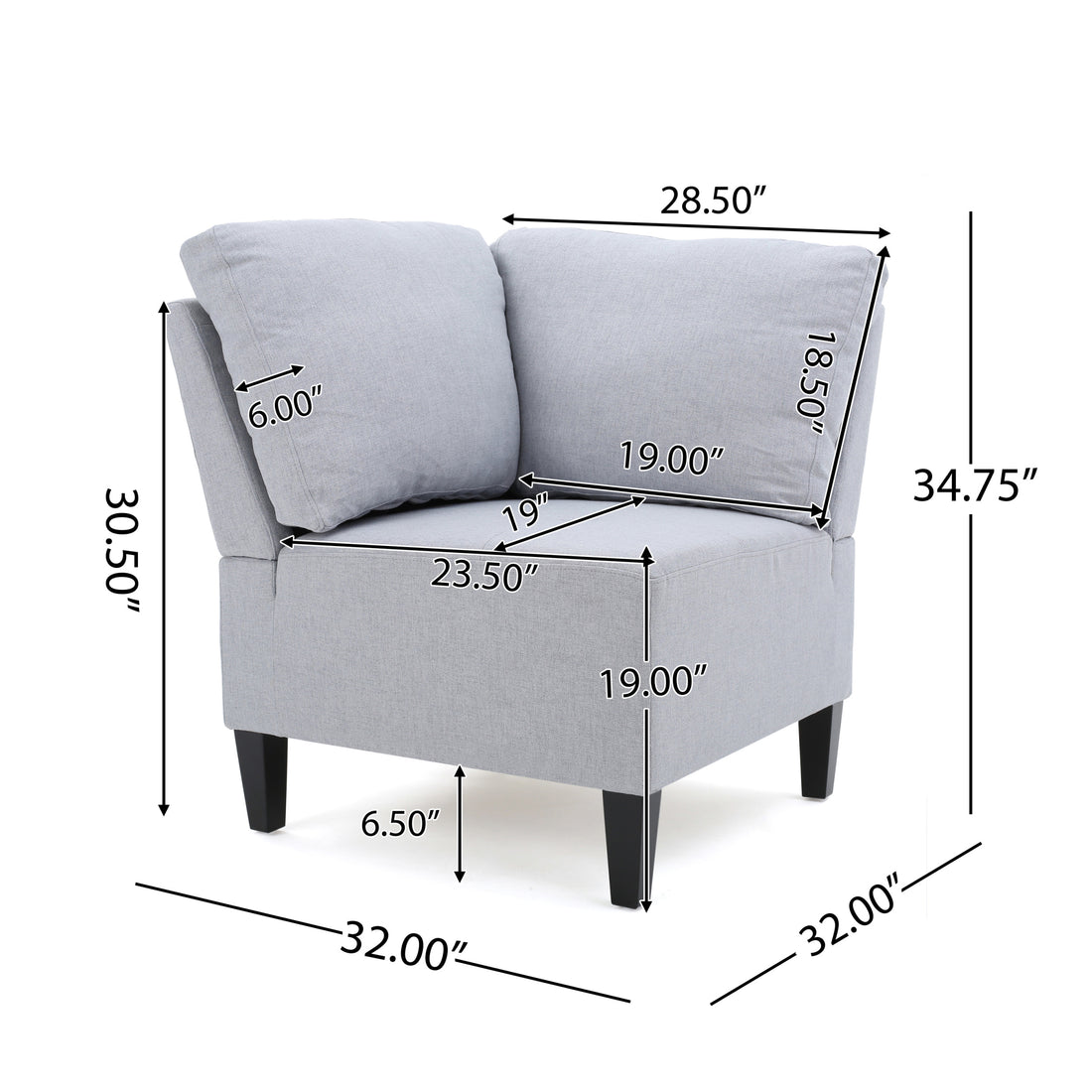 Spare Part For N760S0000005E, Not For Sale Light Grey Fabric 1 Seat