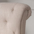 Springfield Tufted Chair Light Beige Fabric