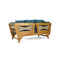 Serene Daybed Full Teak Fabric