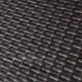 Kauai Pe Wicker Chaise Brown Multi Rattan Metal