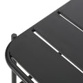 Conrad Side Table Matte Black Iron