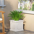 Mgo Planter Antique White Magnesium Oxide