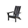 Zuma Foldable Adirondack Chair Black Wood