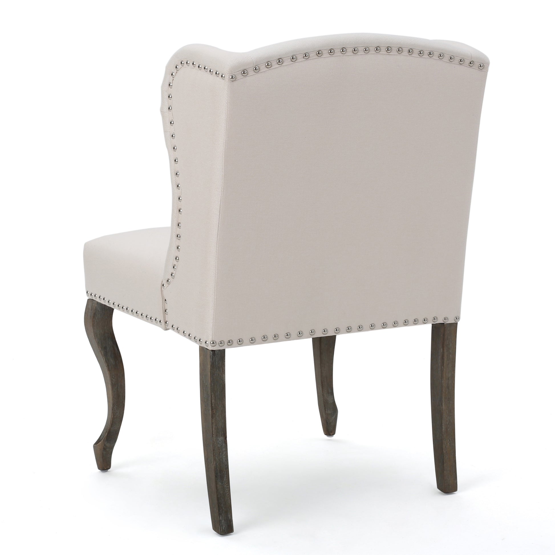 Kd Single Chair Beige Fabric
