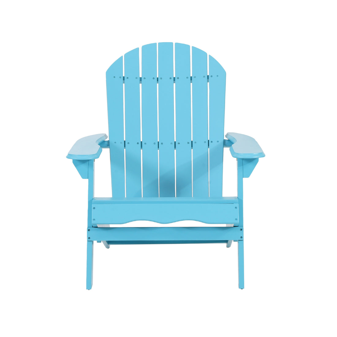 Malibu Adirondack Chair Blue Acacia Wood