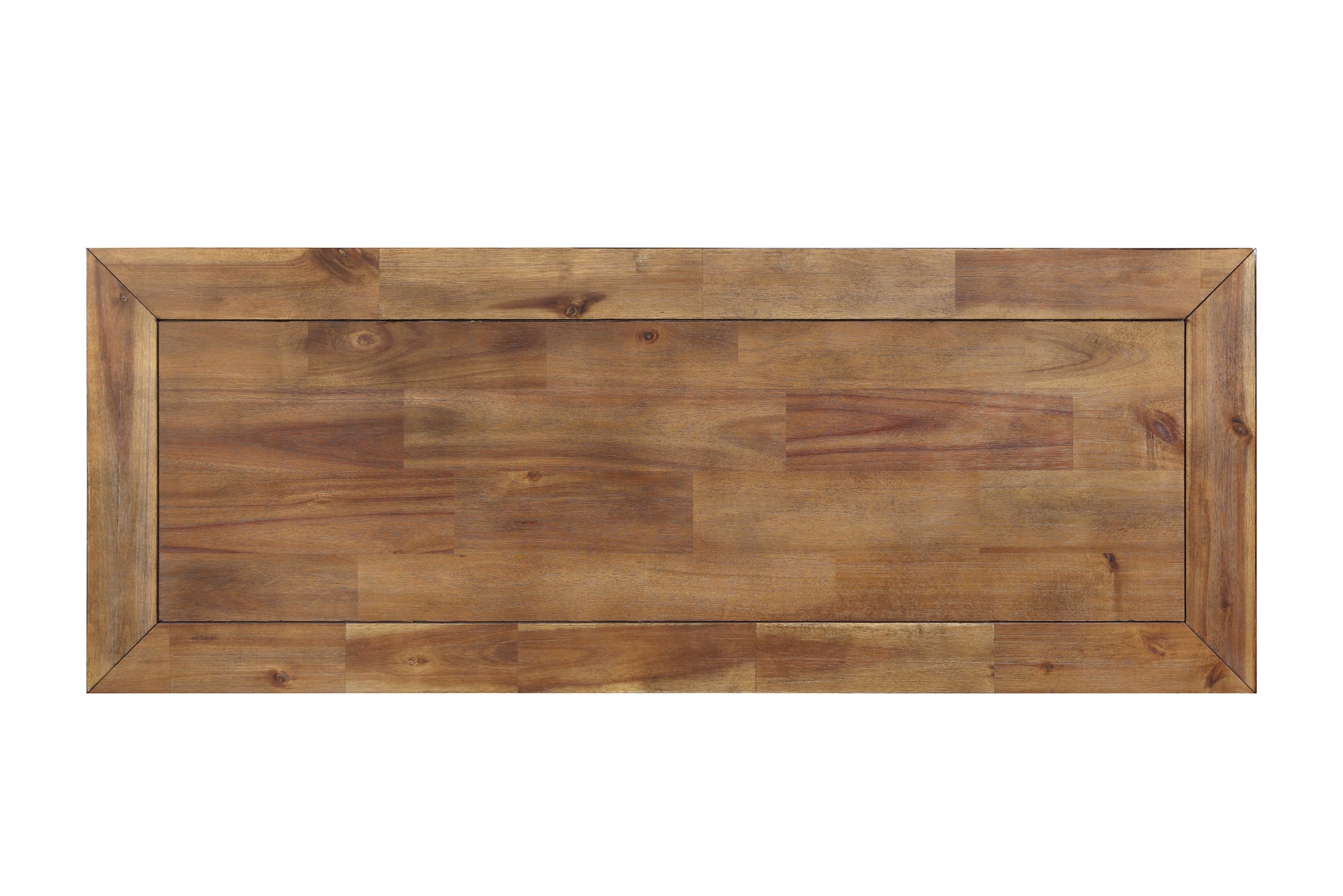 Lantana Sofa Table Honey Solid Wood Mdf