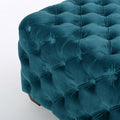 Ottoman Teal Velvet