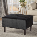 Ottoman Black Velvet