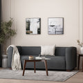 Seat Charcoal Fabric 3 Seat
